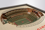 Cincinnati Bengals | 3D Stadium View | Paul Brown Stadium | Wall Art | Wood