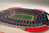 Denver Broncos | 3D Stadium View | Mile High Stadium | Wall Art | Wood | 5 Layer
