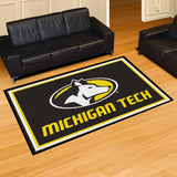 Michigan Tech Huskies | Rug | 5x8 | NCAA