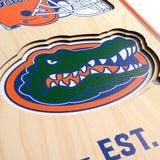 Florida Gators | Stadium Banner | The Swamp | Wood