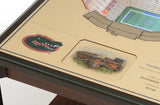 Florida Gators | 3D Stadium View | Lighted End Table | Wood