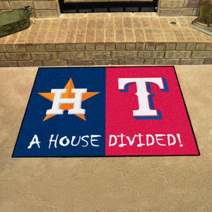 Astros | Rangers | House Divided | Mat | MLB
