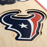 Houston Texans | Stadium Banner | Home of the Texans | Wood