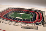 Houston Texans | 3D Stadium View | NRG Stadium | Wall Art | Wood | 5 Layer