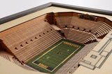 Iowa Hawkeyes | 3D Stadium View | Kinnick Stadium | Wall Art | Wood