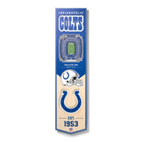 Indianapolis Colts | Stadium Banner | Home of the Colts | Wood