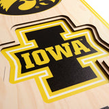 Iowa Hawkeyes | Stadium Banner | Kinnick Stadium | Wood