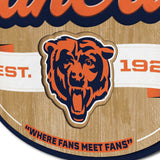 Chicago Bears | Fan Cave Sign | 3D | NFL
