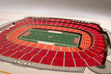 Kansas City Chiefs | 3D Stadium View | Arrowhead Stadium | Wall Art | Wood | 5 Layer
