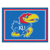 Kansas Jayhawks | Rug | 8x10 | NCAA