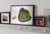 Los Angeles Dodgers | 3D Stadium View | Dodger Stadium | Wall Art | Wood | 5 Layer