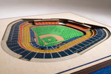 Los Angeles Dodgers | 3D Stadium View | Dodger Stadium | Wall Art | Wood | 5 Layer
