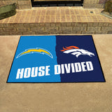 Chargers | Broncos | House Divided | Mat | NFL