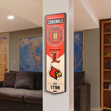 Louisville Cardinals | Stadium Banner | Louisville Kentucky | Wood