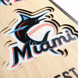 Miami Marlins | Stadium Banner | Home of the Marlins | Wood