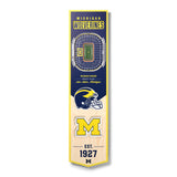 Michigan Wolverines | Stadium Banner | Michigan Stadium | Wood