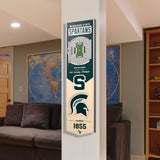 Michigan State Spartans | Stadium Banner | Spartan Stadium | Wood
