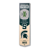 Michigan State Spartans | Stadium Banner | Spartan Stadium | Wood