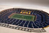 Michigan Wolverines | 3D Stadium View | Michigan Stadium | Wall Art | Wood | 5 Layer