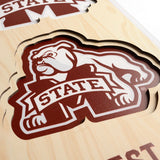 Mississippi State Bulldogs | Stadium Banner | Davis Wade Stadium | Wood
