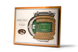 Missouri Tigers | 3D Stadium View | Faurot Field | Wall Art | Wood | 5 Layer
