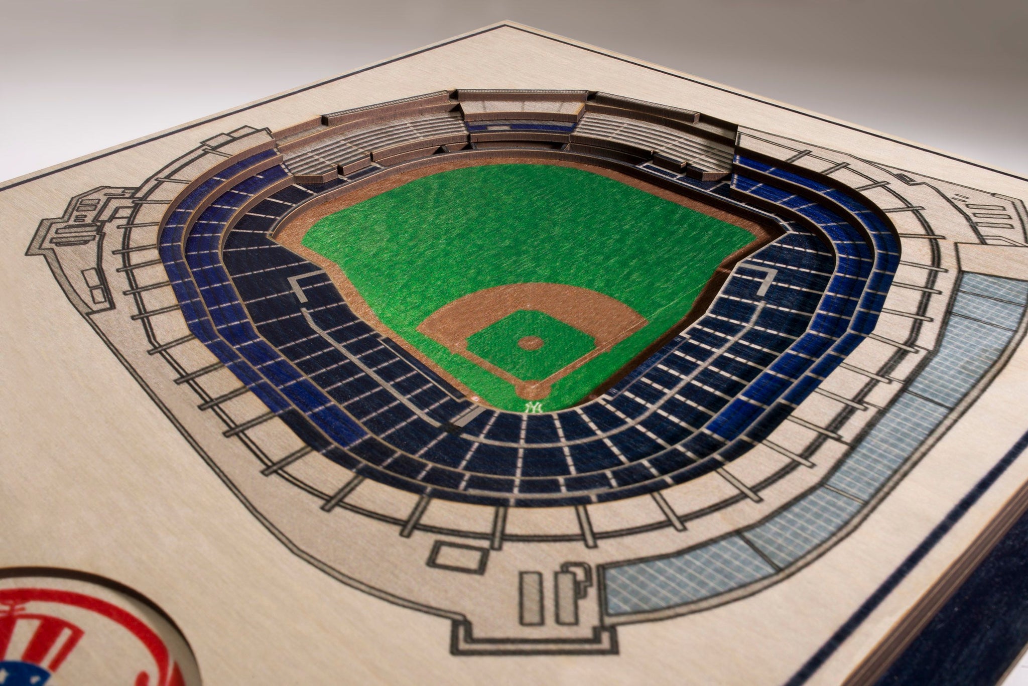 New York Yankees | 3D Stadium View | Yankee Stadium | Wall Art