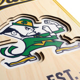 Notre Dame Fighting Irish | Stadium Banner | Notre Dame Stadium | Wood
