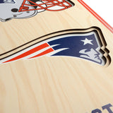 New England Patriots | Stadium Banner | Home of the  Patriots | Wood