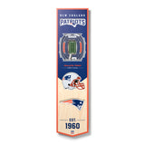 New England Patriots | Stadium Banner | Home of the  Patriots | Wood
