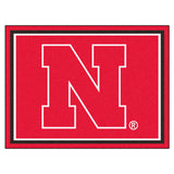 Nebraska Huskers | Rug | 8x10 | NCAA