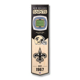 New Orleans Saints | Stadium Banner | Home of the Saints | Wood