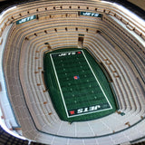 New York Jets | 3D Stadium View | Lighted End Table | Wood