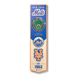 New York Mets | Stadium Banner | Home of the Mets | Wood