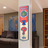 Philadelphia Phillies | Stadium Banner | Home of the Phillies | Wood