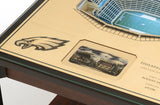 Philadelphia Eagles | 3D Stadium View | Lighted End Table | Wood
