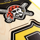 Pittsburgh Pirates | Stadium Banner | Home of the Pirates | Wood