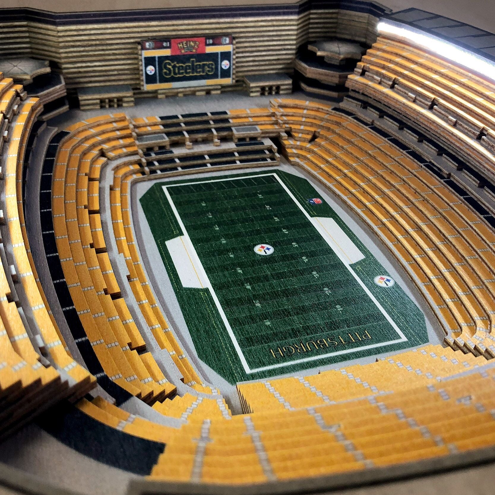 NFL Pittsburgh Steelers 3D Stadium Banner-Heinz Field