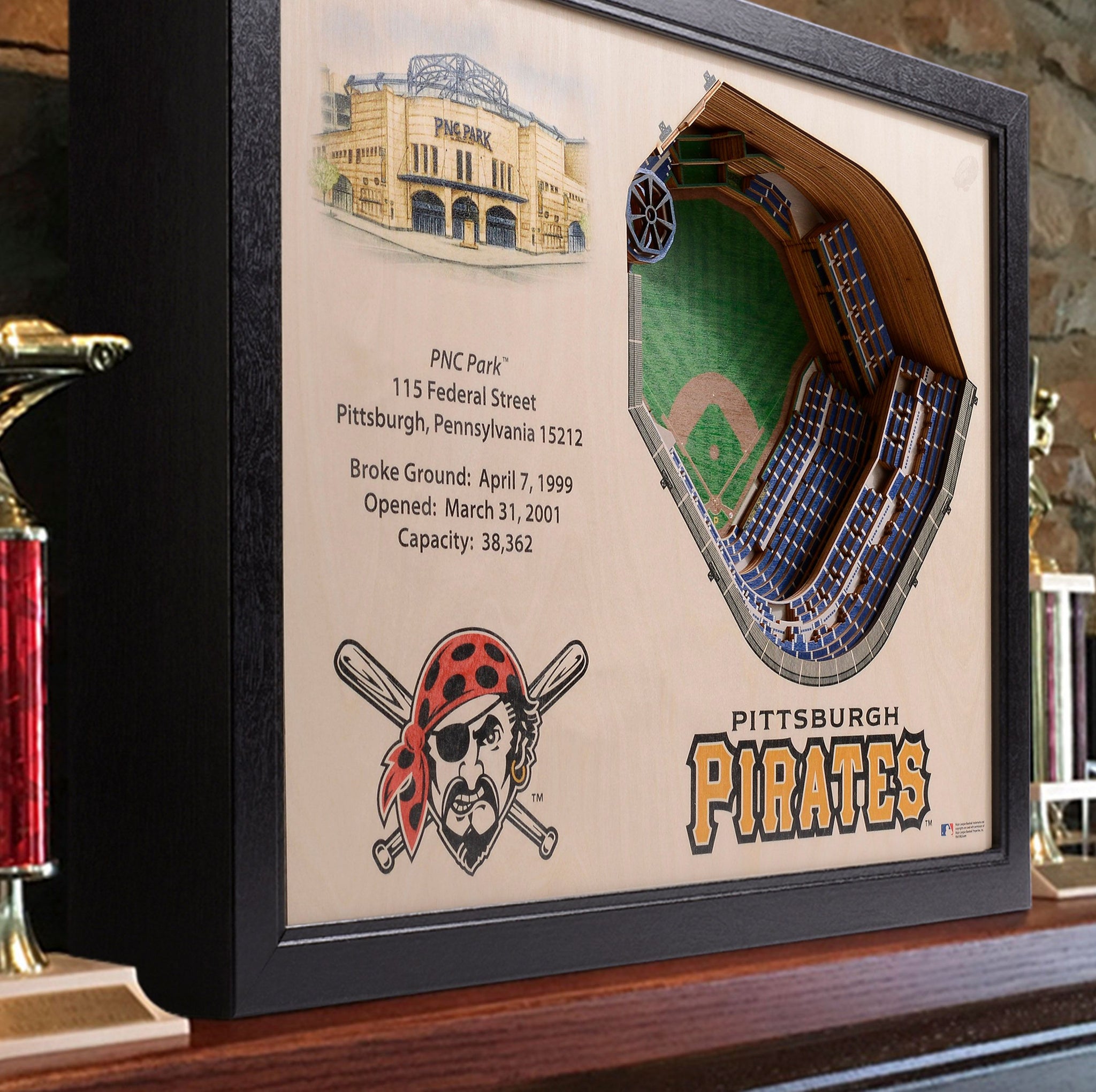 PNC Park - Pittsburgh Pirates Art Print - the Stadium Shoppe