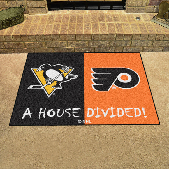 Penguins | Flyers | House Divided | Mat | NHL