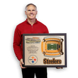 Pittsburgh Steelers | 3D Stadium View | Heinz Field | Wall Art | Wood