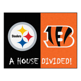 Steelers | Bengals | House Divided | Mat | NFL
