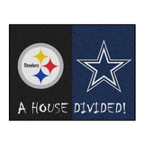 Steelers | Cowboys | House Divided | Mat | NFL
