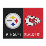 Steelers | Chiefs | House Divided | Mat | NFL