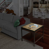 Purdue Boilermakers | 3D Stadium View | Lighted End Table | Wood