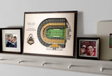 Purdue Boilermakers | 3D Stadium View | Ross Ade Stadium | Wall Art | Wood | 5 Layer