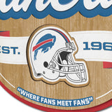 Buffalo Bills| Fan Cave Sign | 3D | NFL
