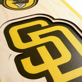 San Diego Padres | Stadium Banner | Home of the Padres | Wood