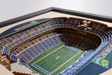 Seattle Seahawks | 3D Stadium View | CenturyLink Field | Wall Art | Wood
