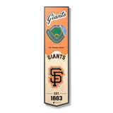 San Francisco Giants | Stadium Banner | Home of the Giants | Wood