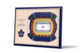 Toronto Maple Leafs | 3D Stadium View | Scotiabank Arena | Wall Art | Wood | 5 Layer